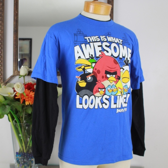 Fifth Sun Angry Birds Long Sleeve Tee - Stylish & Cozy - Picture 2 of 6